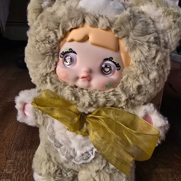 Star Nommi Goodnight Bear 400% Series Giant 14" Kawaii Plush Doll Blind Box - Picture 4 of 11